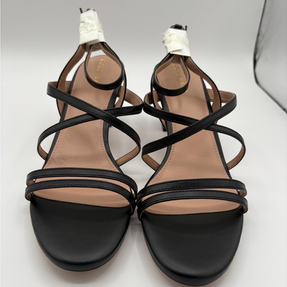 New Cole Haan Addie strap black heels women’s size 7.5